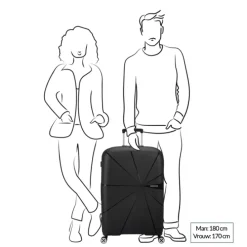 American Tourister Starvibe Spinner 77 EXP navy