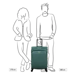 American Tourister Summerride Spinner M Exp TSA black