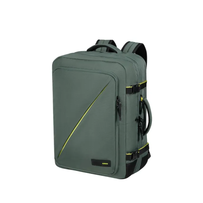 American Tourister TAKE2CABIN Travel Backpack L Expandable dark forest