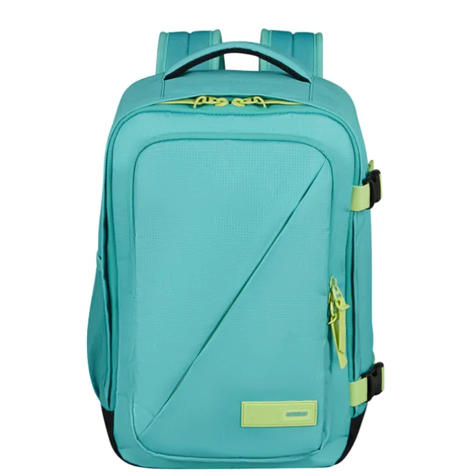 American Tourister TAKE2CABIN Casual Backpack S dusty turquoise/lime