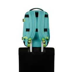 American Tourister TAKE2CABIN Casual Backpack S dusty turquoise/lime