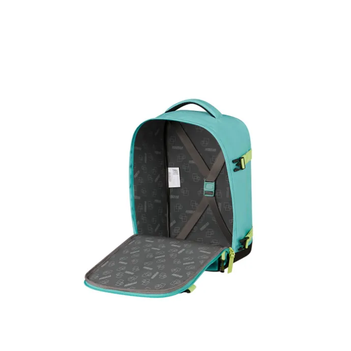 American Tourister TAKE2CABIN Casual Backpack S dusty turquoise/lime