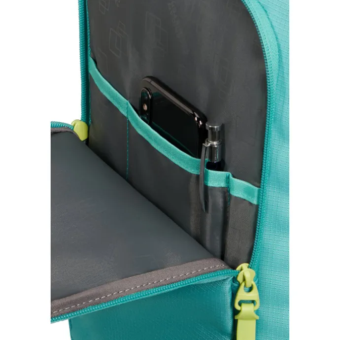 American Tourister TAKE2CABIN Casual Backpack S dusty turquoise/lime