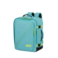 American Tourister TAKE2CABIN Casual Backpack M dusty turquoise/lime