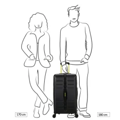 American Tourister Trailon Trunk 73/27 TSA black