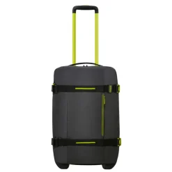 American Tourister Urban Track Duffle/Wheels S Coated black/lime