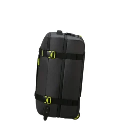 American Tourister Urban Track Duffle/Wheels S Coated black/lime