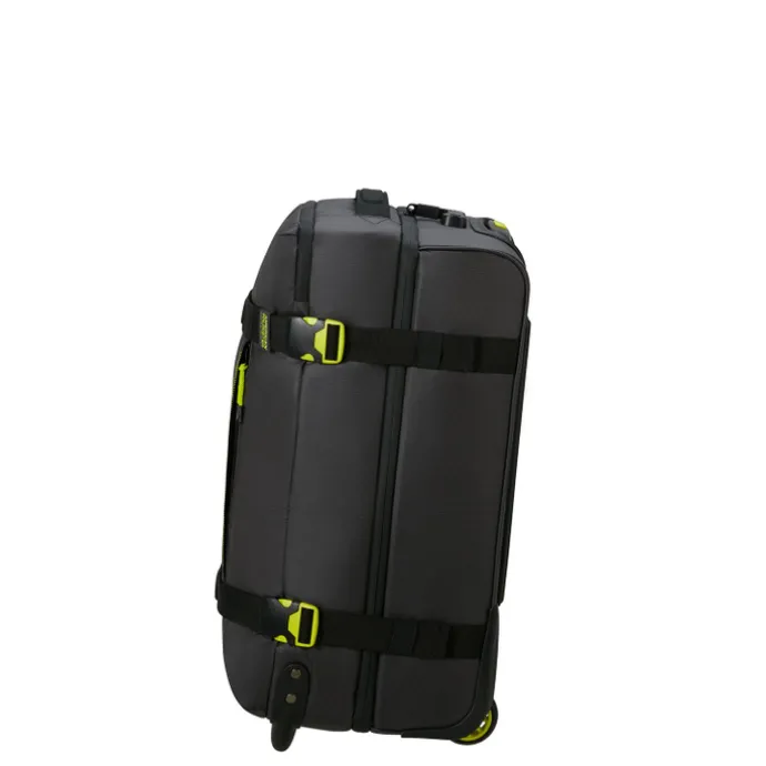 American Tourister Urban Track Duffle/Wheels S Coated black/lime