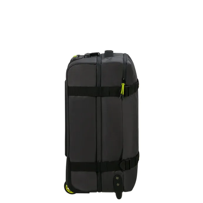 American Tourister Urban Track Duffle/Wheels S Coated black/lime