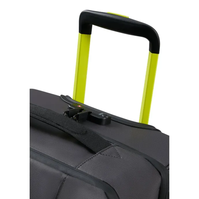 American Tourister Urban Track Duffle/Wheels S Coated black/lime