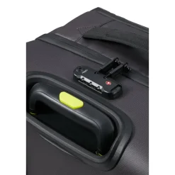 American Tourister Urban Track Duffle/Wheels S Coated black/lime