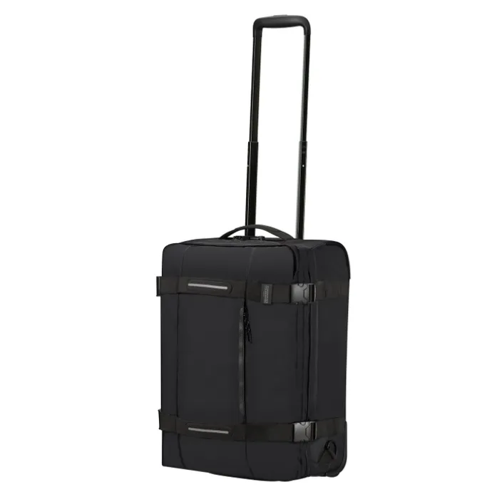 American Tourister Urban Track Duffle/Wheels Backpack asphalt black