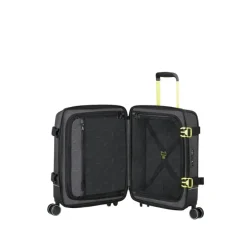 American Tourister Urban Track Spinner S TSA Coated black/lime