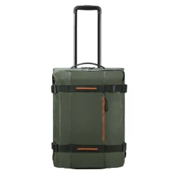 American Tourister Urban Track Duffle/Wheels Backpack dark khaki