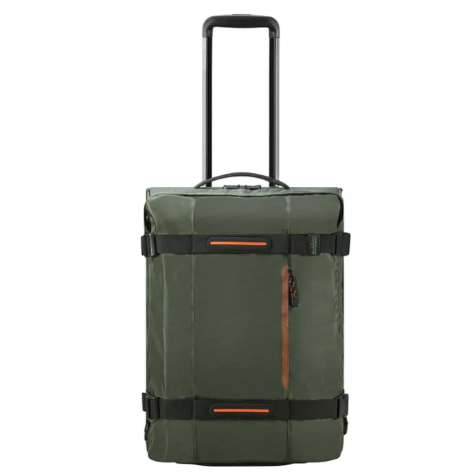 American Tourister Urban Track Duffle/Wheels Backpack dark khaki