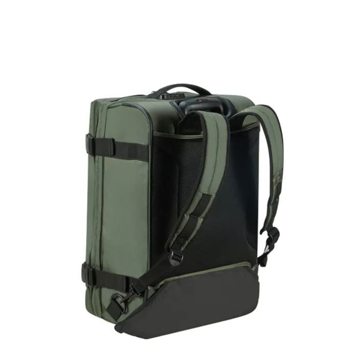American Tourister Urban Track Duffle/Wheels Backpack dark khaki