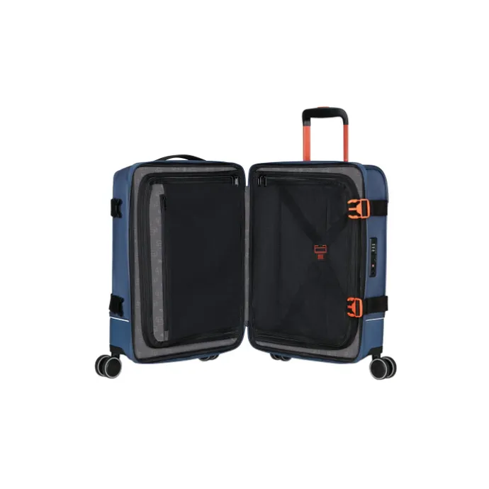 American Tourister Urban Track Spinner S TSA Coated navy/orange