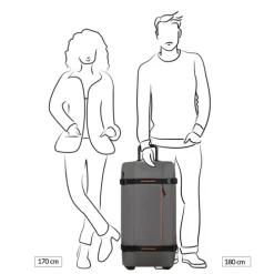 American Tourister Urban Track Duffle/Wheels L dark grey