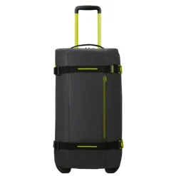 American Tourister Urban Track Duffle/Wheels M Coated black/lime