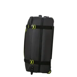 American Tourister Urban Track Duffle/Wheels M Coated black/lime
