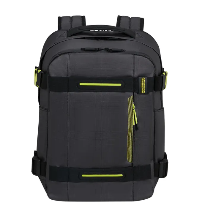 American Tourister Urban Track Laptop Backpack 15,6" coated black/Lime