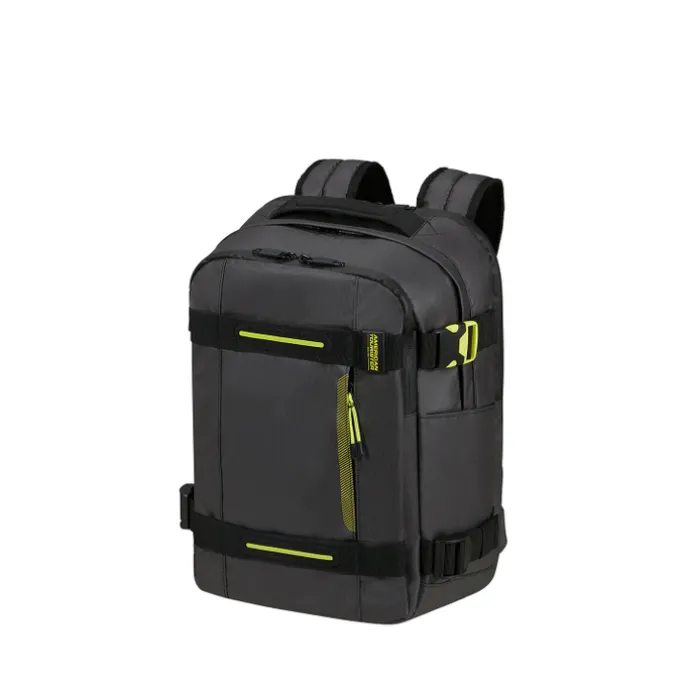 American Tourister Urban Track Laptop Backpack 15,6" coated black/Lime