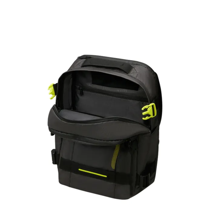 American Tourister Urban Track Laptop Backpack 15,6" coated black/Lime