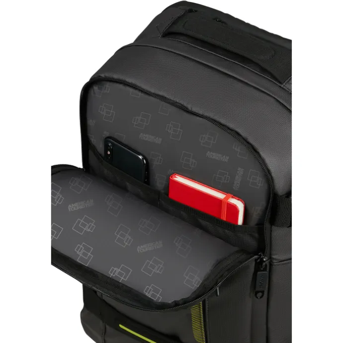 American Tourister Urban Track Laptop Backpack 15,6" coated black/Lime