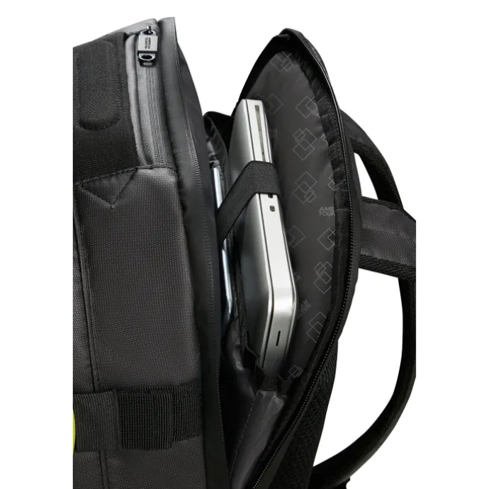 American Tourister Urban Track Laptop Backpack 15,6" coated black/Lime
