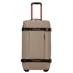 American Tourister Urban Track Wheeled Duffle M Coated beige/orange