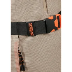 American Tourister Urban Track Wheeled Duffle M Coated beige/orange