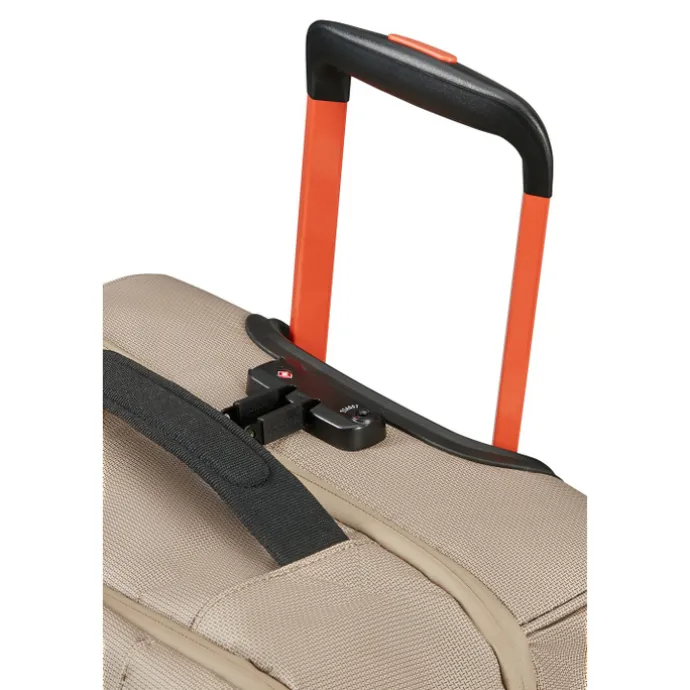 American Tourister Urban Track Wheeled Duffle M Coated beige/orange