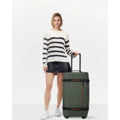 American Tourister Urban Track Duffle/Wheels M dark khaki