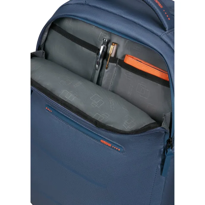 American Tourister Urban Groove Ug11 Lapt Bp 15.6" Tech navy/orange
