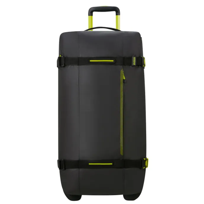 American Tourister Urban Track Duffle/Wheels L Coated black/lime