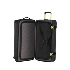 American Tourister Urban Track Duffle/Wheels L Coated black/lime