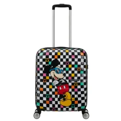 American Tourister Wavebreaker Disney Spinner 55 cm Mickey Check