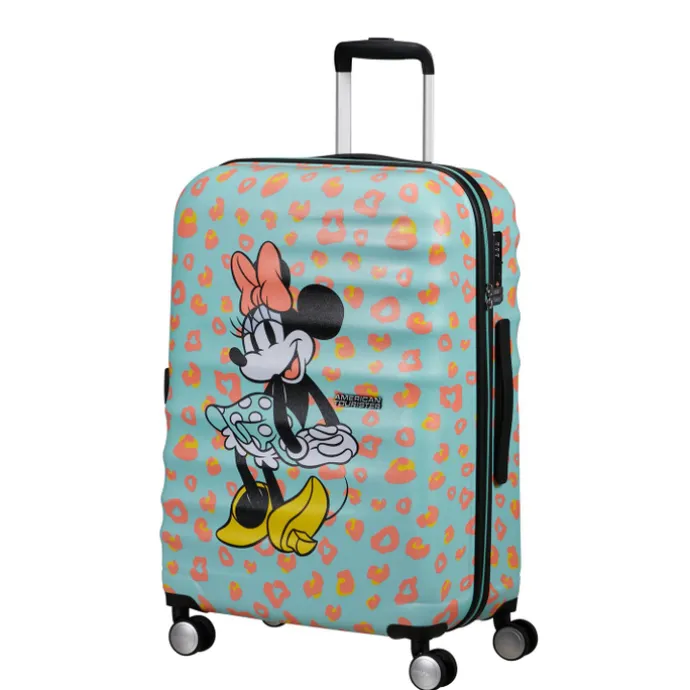 American Tourister Wavebreaker Disney Spinner 67/24 TSA minnie pastel dots