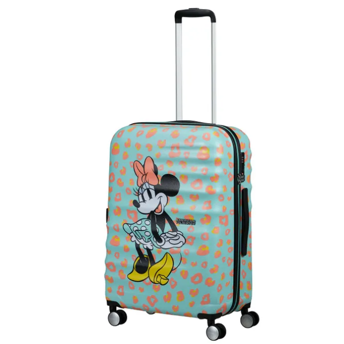 American Tourister Wavebreaker Disney Spinner 67/24 TSA minnie pastel dots