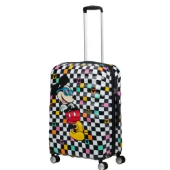 American Tourister Wavebreaker Disney Spinner 67 cm Mickey Check