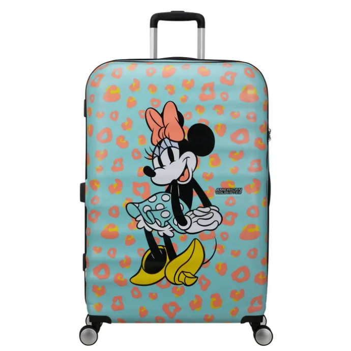American Tourister Wavebreaker Disney Spinner 77/28 TSA minnie pastel dots