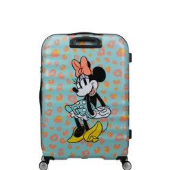 American Tourister Wavebreaker Disney Spinner 77/28 TSA minnie pastel dots