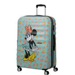American Tourister Wavebreaker Disney Spinner 77/28 TSA minnie pastel dots