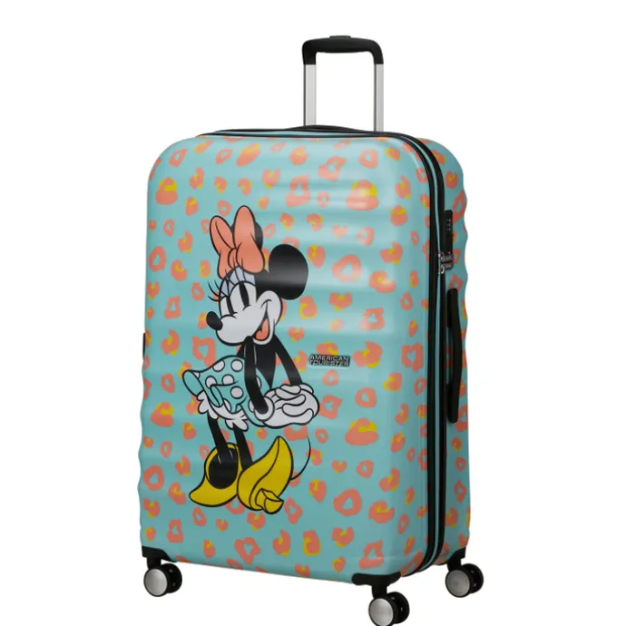 American Tourister Wavebreaker Disney Spinner 77/28 TSA minnie pastel dots
