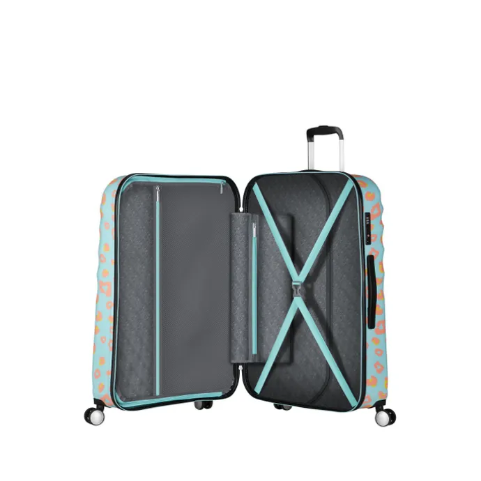 American Tourister Wavebreaker Disney Spinner 77/28 TSA minnie pastel dots