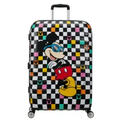 American Tourister Wavebreaker Disney Spinner 77 cm Mickey Check