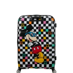 American Tourister Wavebreaker Disney Spinner 77 cm Mickey Check