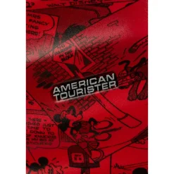 American Tourister Wavebreaker Disney Spinner 77/28 TSA mickey comics red