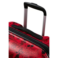 American Tourister Wavebreaker Disney Spinner 77/28 TSA mickey comics red