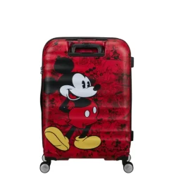 American Tourister Wavebreaker Disney Spinner 67/24 TSA mickey comics red